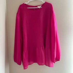 Terra & Sky - Women's Pink Blouse